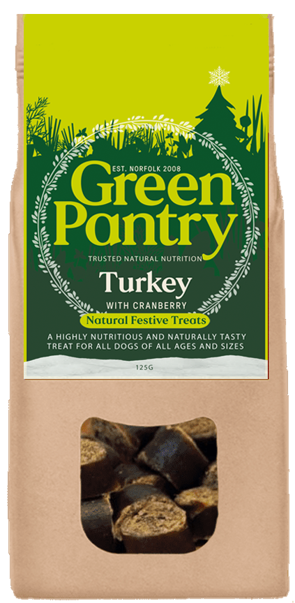 Green Pantry Turkey & Cranberry Festive Treat 125g