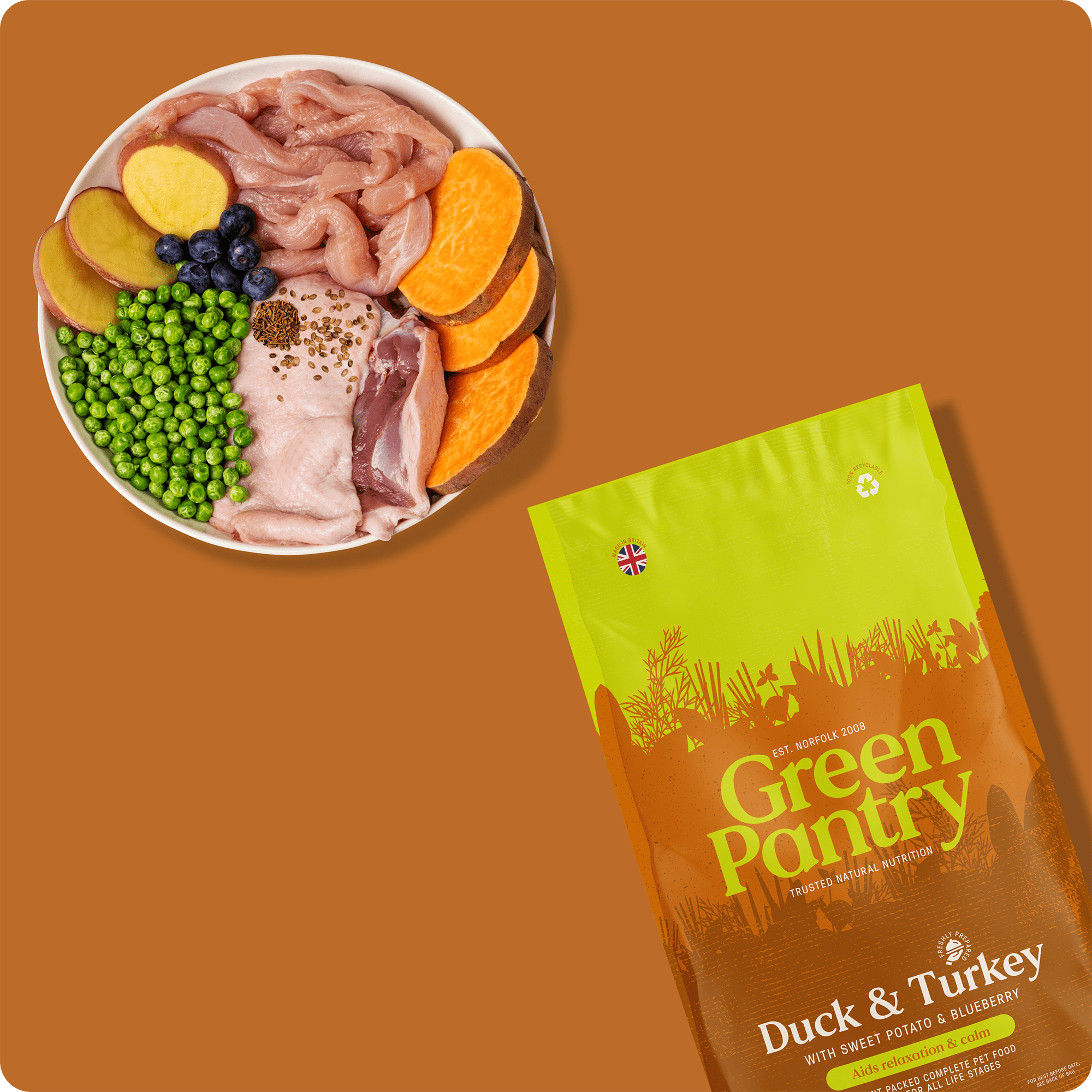 Duck and sweet potato dog food for allergies hotsell